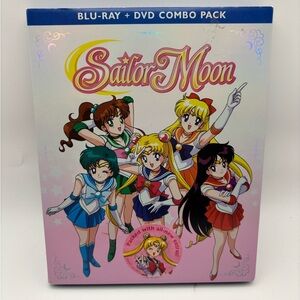 Sailor Moon Season 1 Part 2 Blu-ray + DVD Combo Pack Anime Box Set 6-Disc Viz